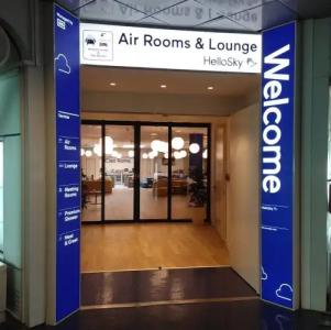 Air Rooms Rome Airport by HelloSky