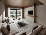 Studio with balcony and with garden view