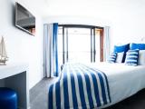 Deluxe Double adapted room with balcony and with sea view