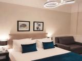 Comfort room with courtyard view