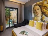 Superior Double Basement room with balcony and with garden view