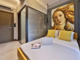 Standard Double Basement room with balcony and with garden view