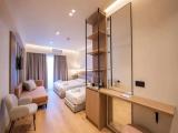 Deluxe Quadruple room with balcony and with sea view