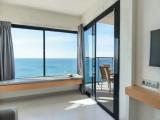 Standard Quadruple room with balcony and with sea view