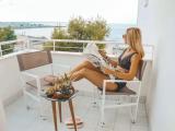 Superior room with balcony and with sea view