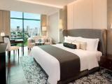 Double room with golf course view