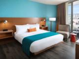 Room with partial ocean view