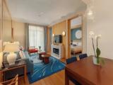 Double Studio Suite with balcony and with pool view