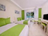 Quadruple room with balcony and with sea view
