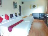Deluxe Family room with balcony and with view