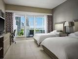 Room with balcony and with park view
