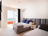 Standard Triple room with balcony and with sea view
