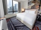 Corner High Floor Double Junior Suite with Hudson River View