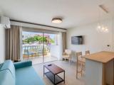 Apartment with pool view