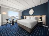 Double Club room with harbour view