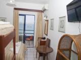 Standard Triple room with balcony and with sea view