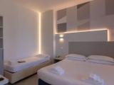 Superior Quadruple room with balcony and with sea view