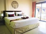 Deluxe Double room with balcony and with pool view