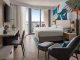 Newly Renovated room with balcony and with partial bay view