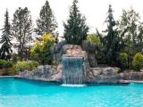 Deluxe Quadruple room with pool view