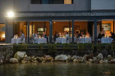 Bella & Restaurant with private dock for mooring boats