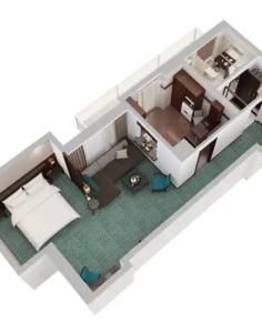 Flora Creek Deluxe Apartments, Dubai - 17