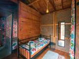 Studio with pool view
