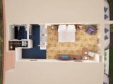Standard Quadruple room with garden view
