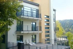 Farys - centrum Krynicy na wzgorzu wsrod ciszy ze wspanialymi tarasami widokowymi, sauna, jacuzzi, silownia, prywatny parking za darmo dla naszych Gosci, Krynica