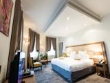Comfort room with balcony and with city view