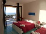 Standard Triple room with balcony and with sea view
