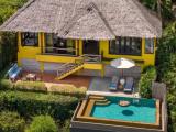 Double Hillside Pool Villa with ocean view