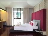 Deluxe Double room with balcony and pool view