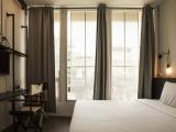 Comfort room with city view