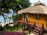 Cottage with balcony and with sea view