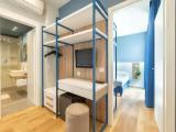 Family Basement Suite with pool view