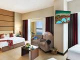 Family Kitchenette Quadruple room with balcony and with sea view