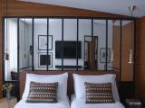 2 Bedrooms Family room with courtyard view