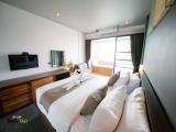 Studio with balcony and with sea view
