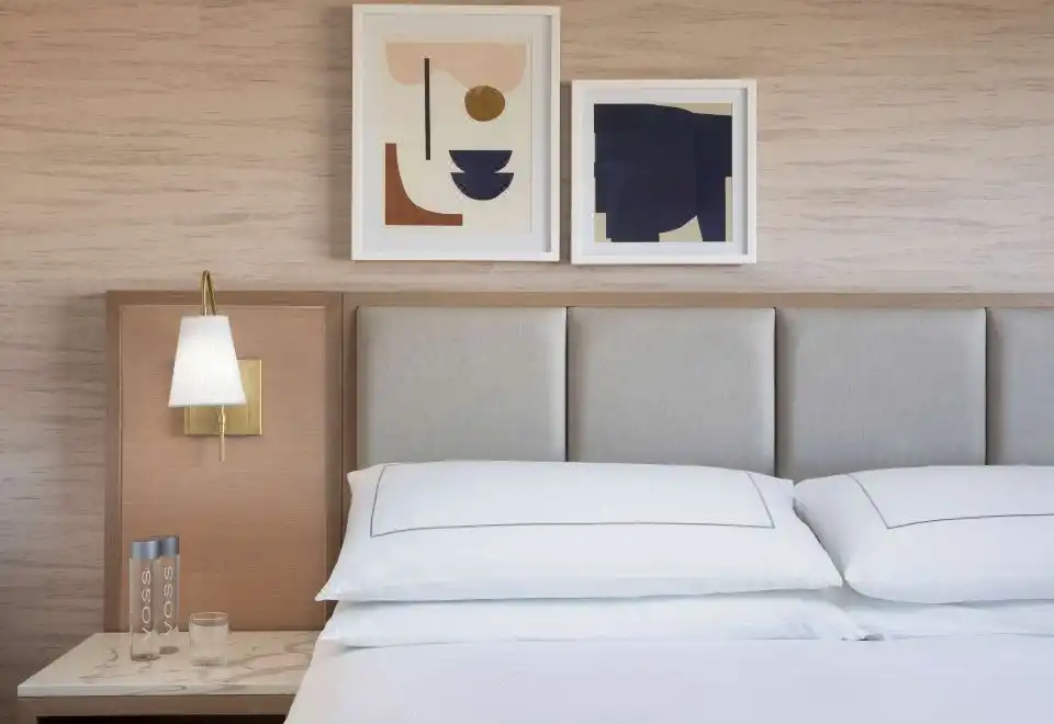 Two Double Beds with City View